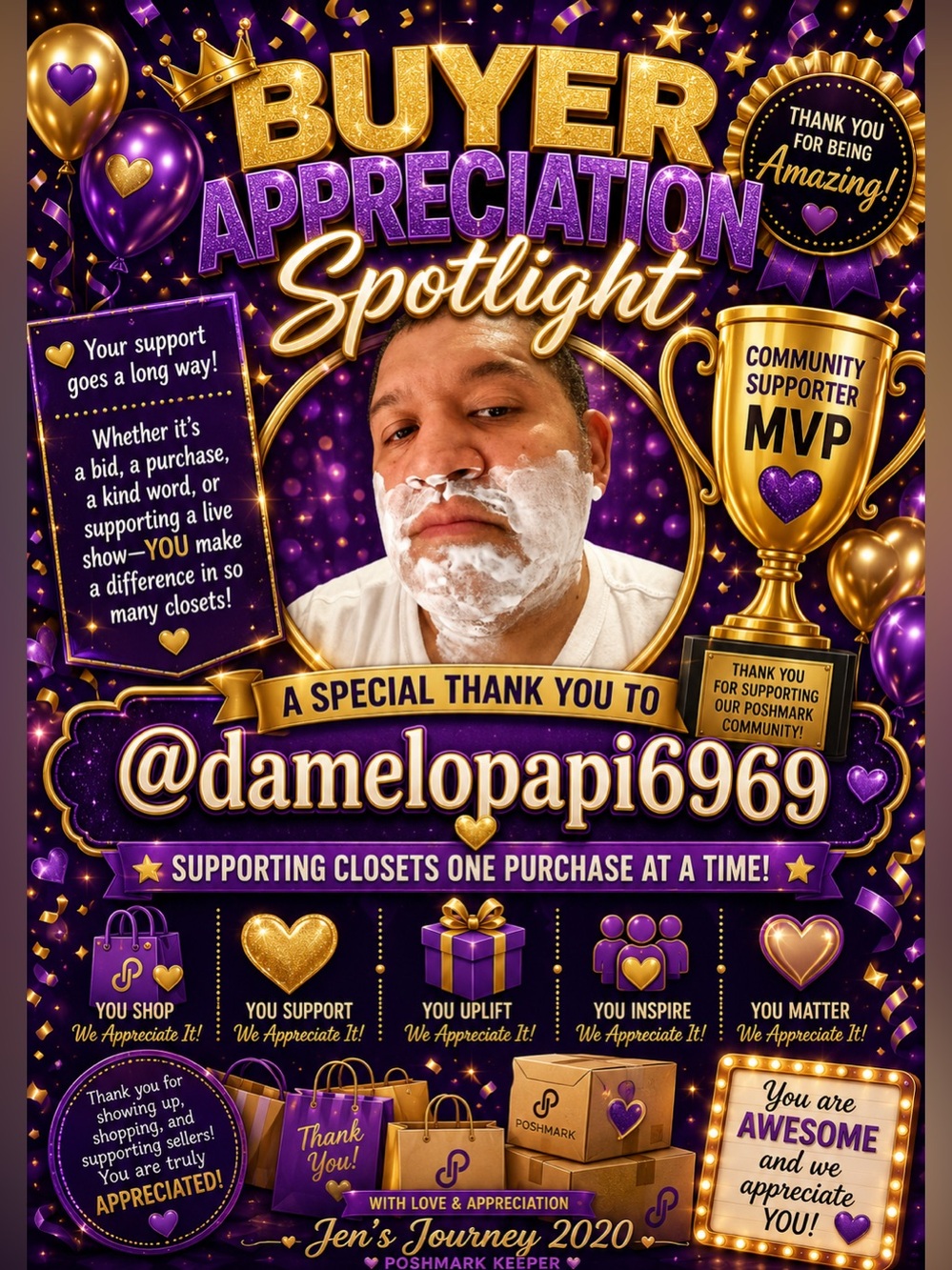 Buyer Appreciation TBD @damelopapi6969 Join us for host appreciation day